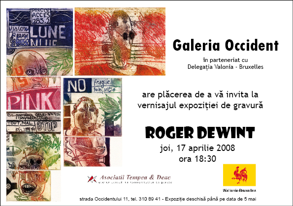 Invitatia la expozitie
