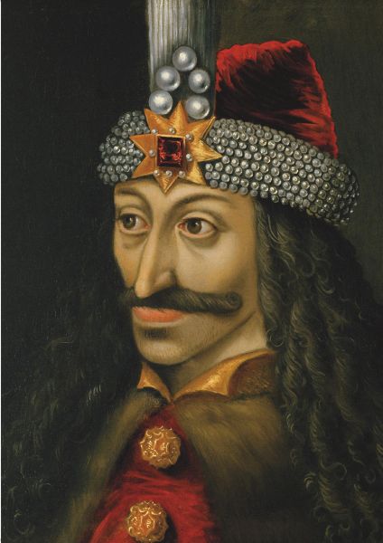 Dracula, numit Vlad Tepes
a doua jumătate a secolului XVI
Cuvinte cheie: portret barbat Vlad_Tepes