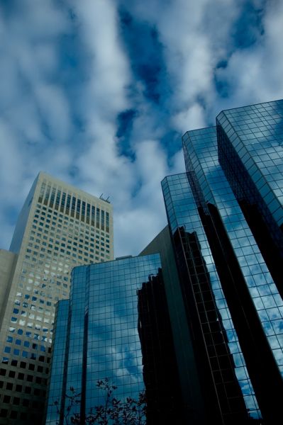 Glass and Sky
