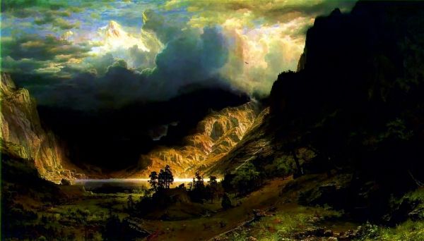 Storm in the Rocky Mountains
Lucrare realizata in 1886
Cuvinte cheie: furtuna munti