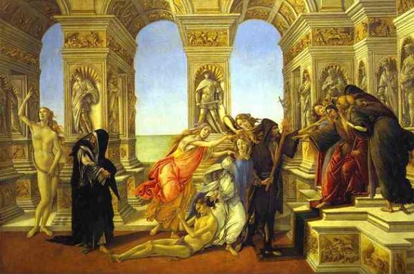 Calomnia lui Apelles
Lucrare realizata in 1495
Cuvinte cheie: Apelles