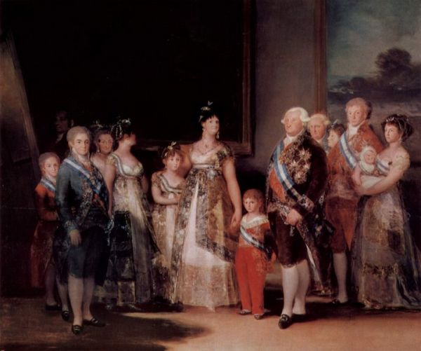 Click pentru imaginea mărită
==============
Familia lui Carol al IV-lea
Pictura realizata intre 1800-1801
Familia lui Carol al IV-lea
Pictura realizata intre 1800-1801