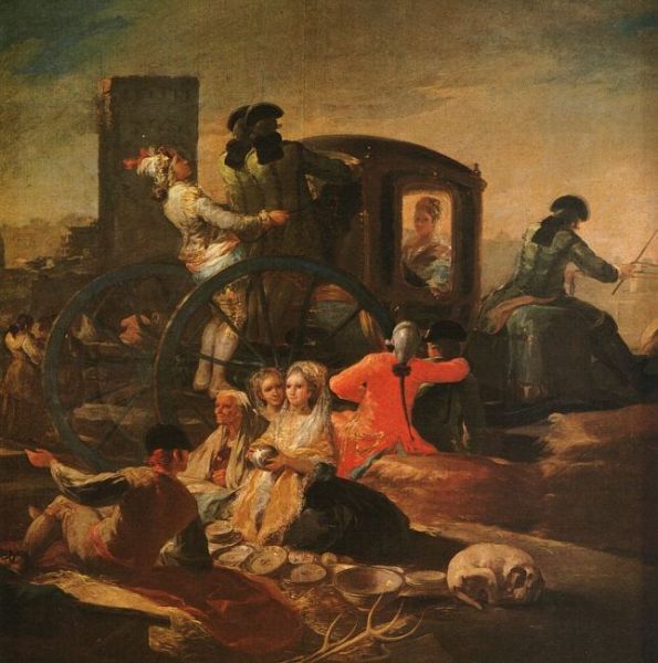 Click pentru imaginea mărită
==============
Vanzatorul de vesela
carton pentru tapiserie, realizat in 1778, aflata la Muzeul Prado din Madrid
Vanzatorul de vesela
carton pentru tapiserie, realizat in 1778, aflata la Muzeul Prado din Madrid