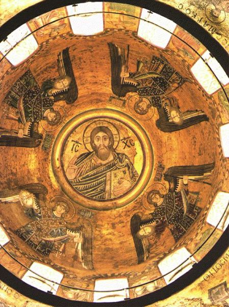 Hristos Pantocrator
Mozaic din Hagia Sofia, Istanbul
Cuvinte cheie: religie crestinism Isus