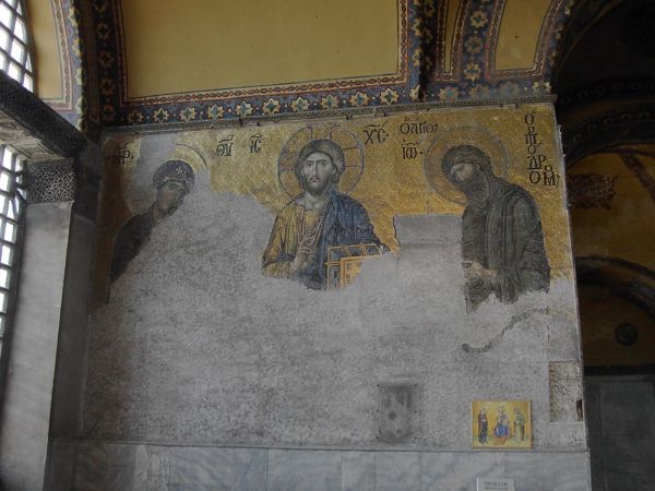 Mozaic Hagia Sofia, Istanbul
Cuvinte cheie: religie crestinism
