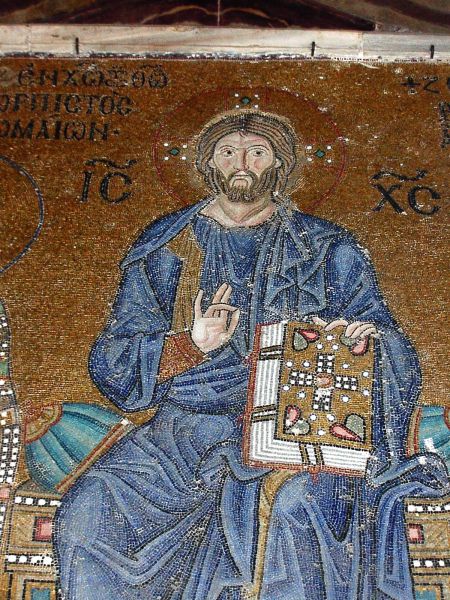 Mozaic din Hagia Sofia, Istanbul
Cuvinte cheie: religie crestinism