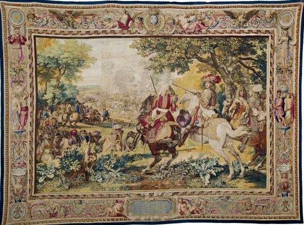 Infrangerea Contelui de Marsin
Tapiserie realizata in perioada 1670-1675
