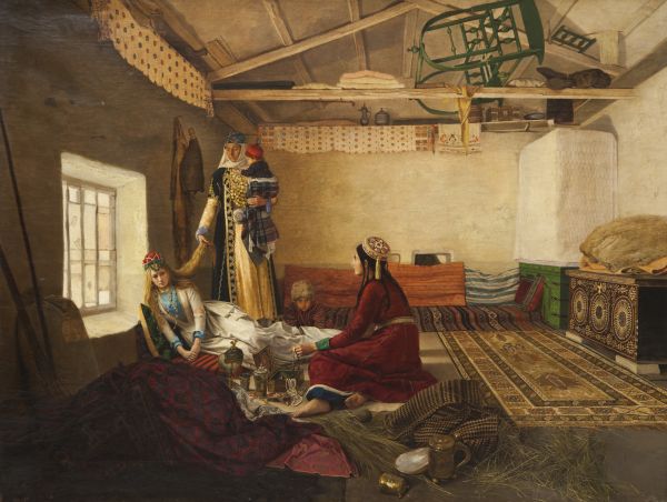 Interior caucazian

