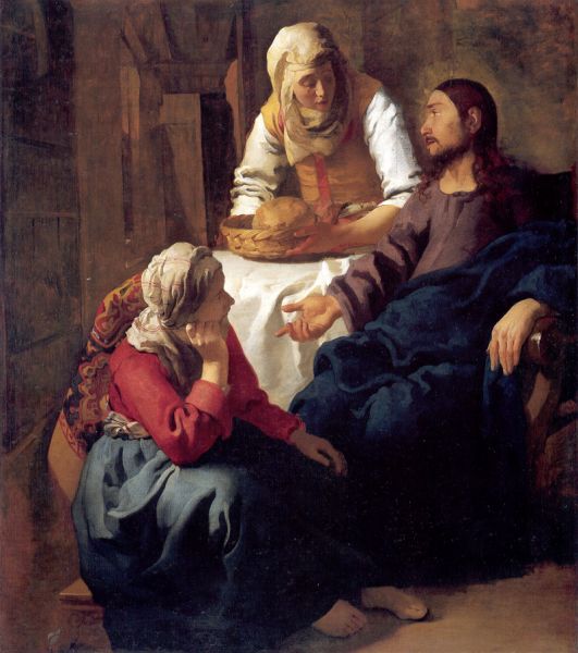 Isus la Marta si Maria
Pictura realizata intre 1654-1655
Cuvinte cheie: religie crestinism Isus