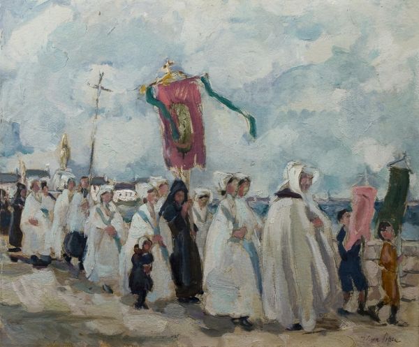 Procesiune in Bretania
