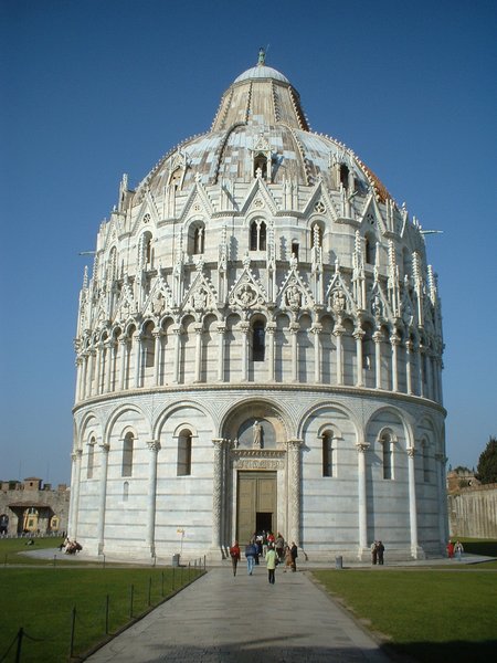 Domul din Pisa, Italia
arhitectura in stil romanic italian (baptisteriul)
Cuvinte cheie: arhitectura biserica stil romanic Italia