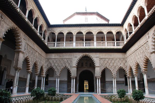 Click pentru imaginea mărită
==============
Alcazar, curte interioara
Cuvinte cheie: arta arhitectura maura Spania Alcazar Alcazar, curte interioara
Cuvinte cheie: arta arhitectura maura Spania Alcazar