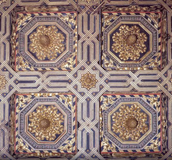 Click pentru imaginea mărită
==============
Palatul Aljaferia, detaliu ornamental
Cuvinte cheie: arta arhitectura maura Spania Aljaferia Zaragoza Palatul Aljaferia, detaliu ornamental
Cuvinte cheie: arta arhitectura maura Spania Aljaferia Zaragoza