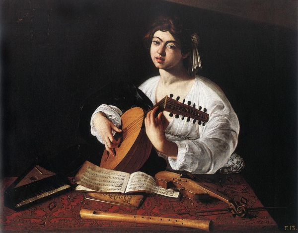 Click pentru imaginea mărită
==============
Cantaret la lauta
versiunea pictata pentru cardinalul Francesco Del Monte, realizata in 1596 (aproximativ), aflata in Wildenstein Collection.
Cantaret la lauta
versiunea pictata pentru cardinalul Francesco Del Monte, realizata in 1596 (aproximativ), aflata in Wildenstein Collection.
