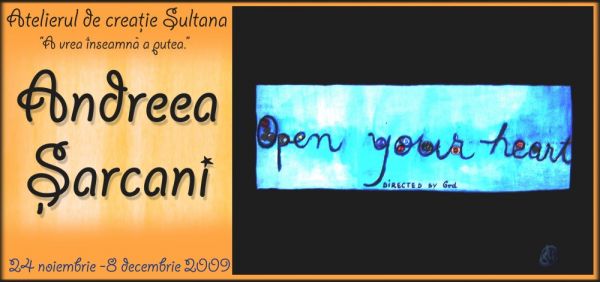 Click pentru imaginea mărită
==============
Flyer expozitie "Open your heart" - fata
Flyer expozitie "Open your heart" - fata