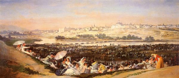 Sarbatoarea San Isidro
realizata catre 1790, Muzeul Prado din Madrid
