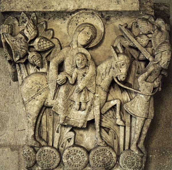 Biserica Saint Lazare din Autun, Franta
capitel
Cuvinte cheie: sculptura romanica capitel