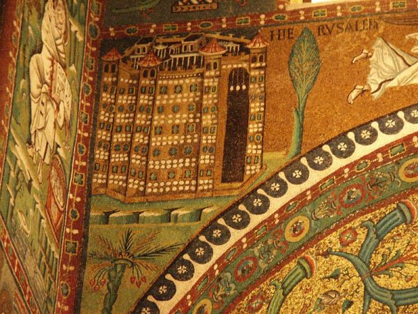 Click pentru imaginea mărită
==============
Basilica San Vitale din Ravenna, mozaic
Basilica San Vitale din Ravenna, mozaic