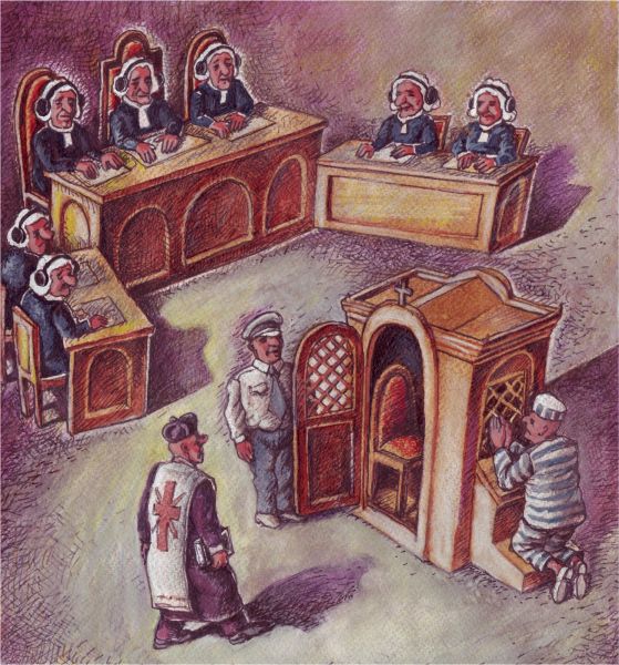Secretul spovedaniei
Cuvinte cheie: confesiune tribunal