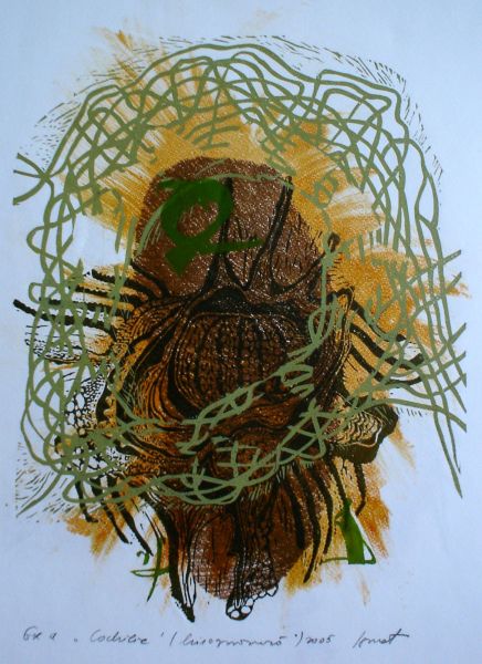 Compozitie 57
Cuvinte cheie: grafica linogravura compozitie