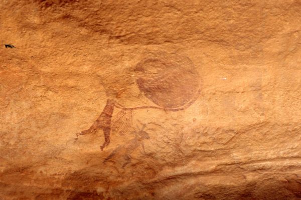 Click pentru imaginea mărită
==============
Pictura rupestra la Tassili n'Ajjer
Pictura rupestra la Tassili n'Ajjer
