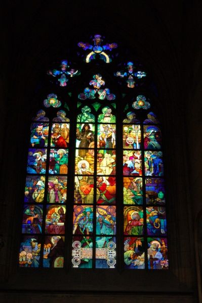 vitraliu de Alfons Maria Mucha
secolul XIX-XX
Cuvinte cheie: vitraliu Alfons Maria Mucha