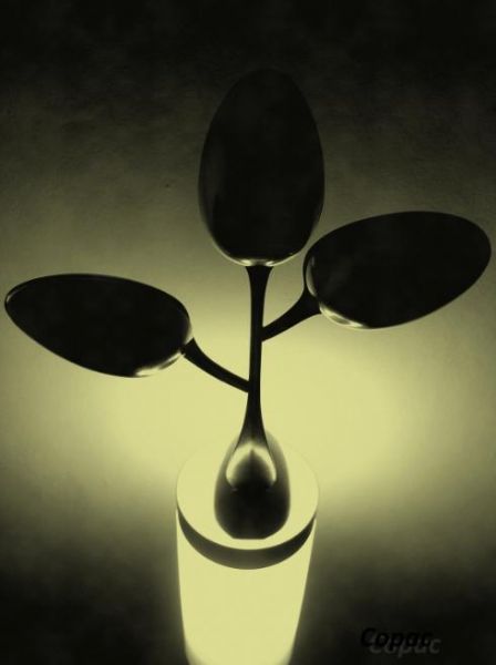 Click pentru imaginea mărită
==============
Copac
Realizat din 7 linguri de argint
Cuvinte cheie: ambientala moderna abstracta suprematism copac Copac
Realizat din 7 linguri de argint
Cuvinte cheie: ambientala moderna abstracta suprematism copac