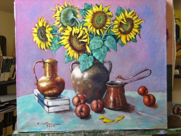 Click pentru imaginea mărită
==============
Natura statica cu vase de arama
Cuvinte cheie: vas flori Natura statica cu vase de arama
Cuvinte cheie: vas flori
