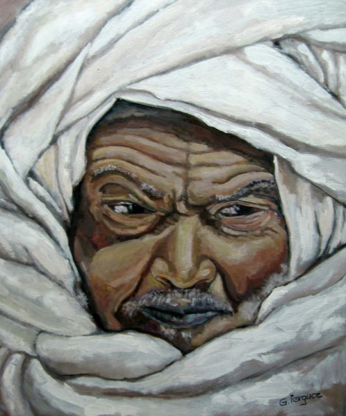 Tuareg
lucrare executata in 2010
Cuvinte cheie: portret batran tuareg