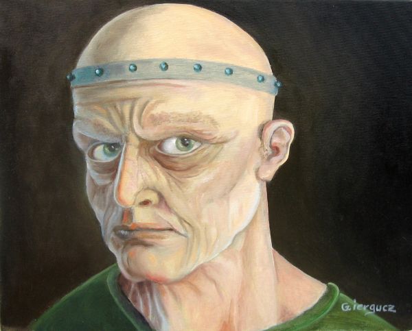 Optimistul
lucrare executata in 2012
Cuvinte cheie: portret batran