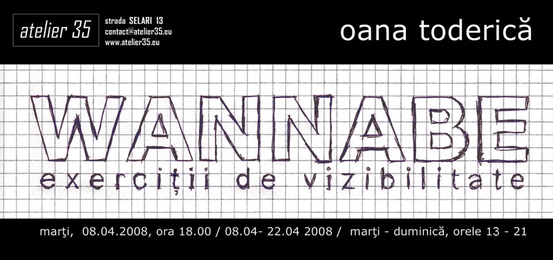 Wannabe. Exerciţii de vizibilitate