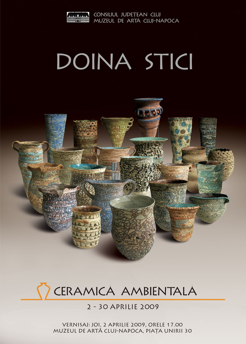 Expozitie de ceramica ambientala Doina Stici